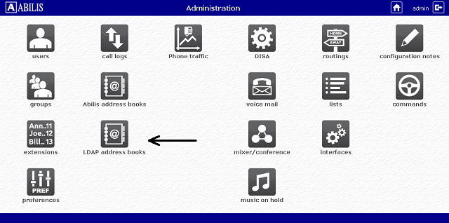 Abilis main web page