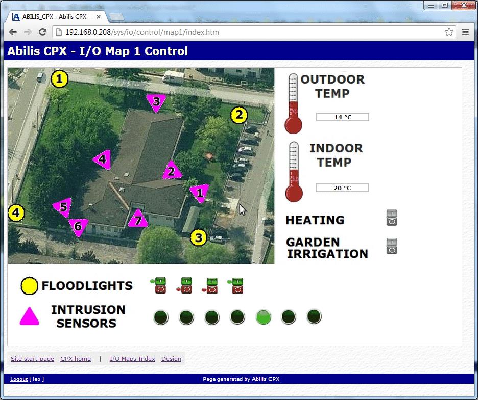 I/O Map1 control