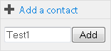 Add a contact