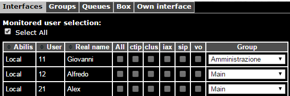 Interfaces