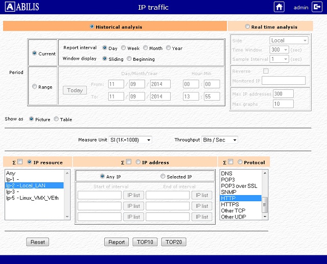 TRFA Example 4 - Settings