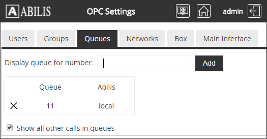 Monitored Queues