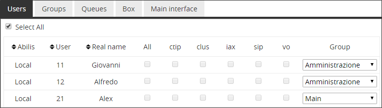 Interfaces