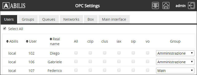 Interfaces